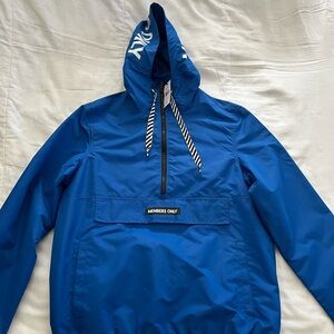 Members Only Royal Blue Zip-Up Jacket